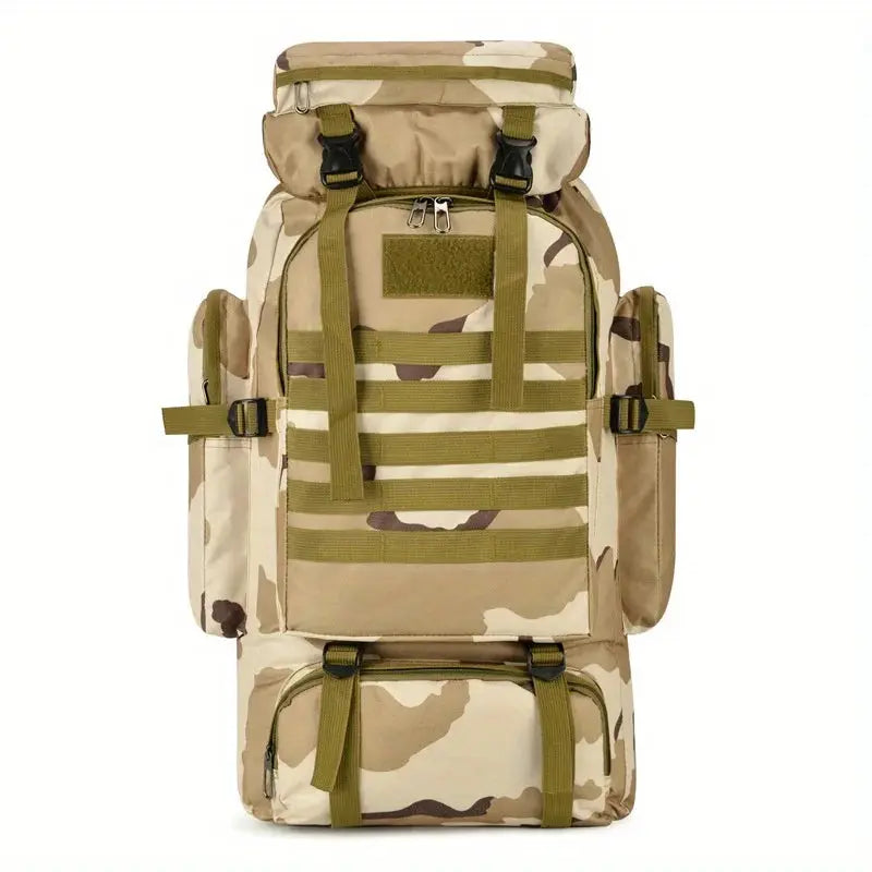Sac à dos camouflage militaire de 75L, grande capacité - Havresacs - HavreS