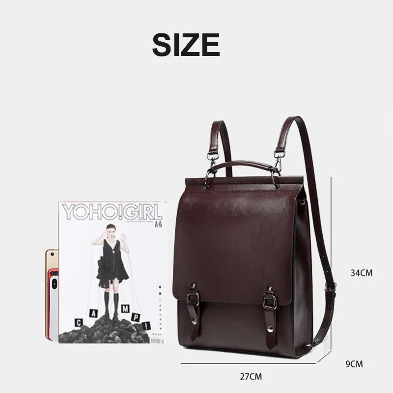 Sac à dos femme en cuir de 10 litres élégant et tendance – Havresacs - HavreS