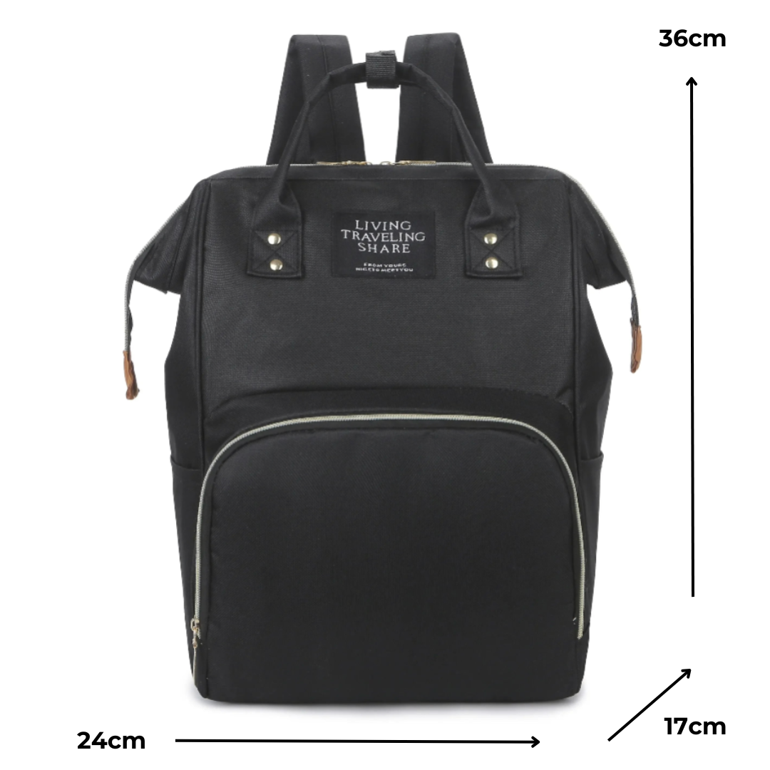 Sac à dos à langer isotherme pour biberons 15L – BabyPak – Havresacs