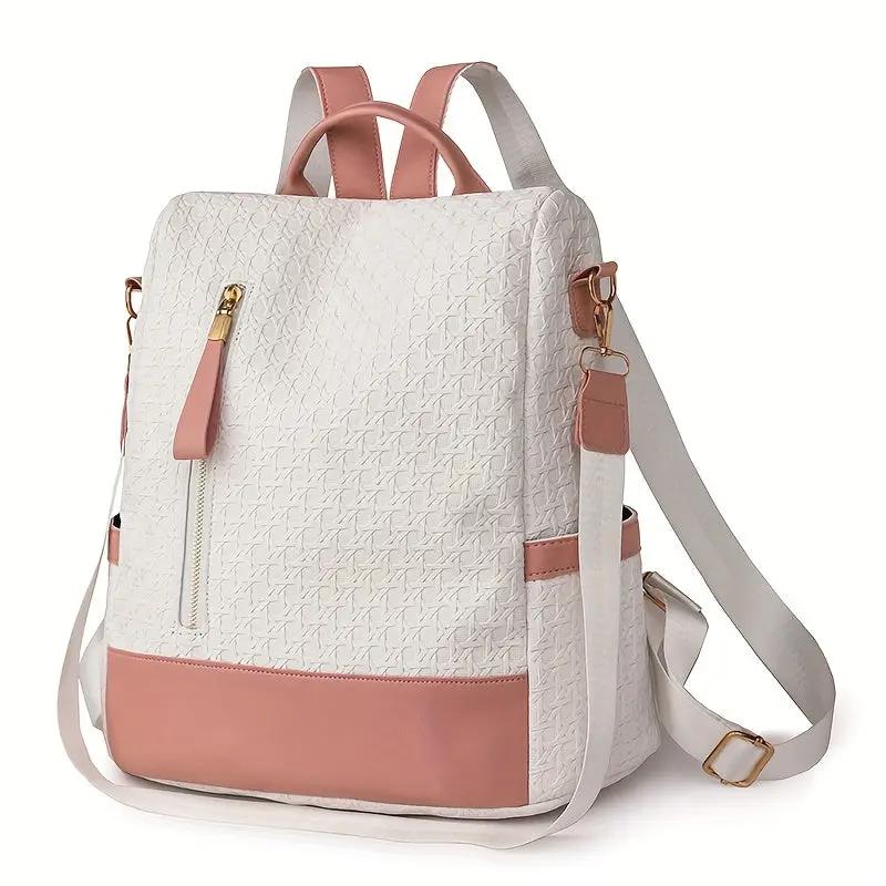 Sac à main sac à dos 2 en 1 rose de 20 litres, antivol – Havresacs - HavreS