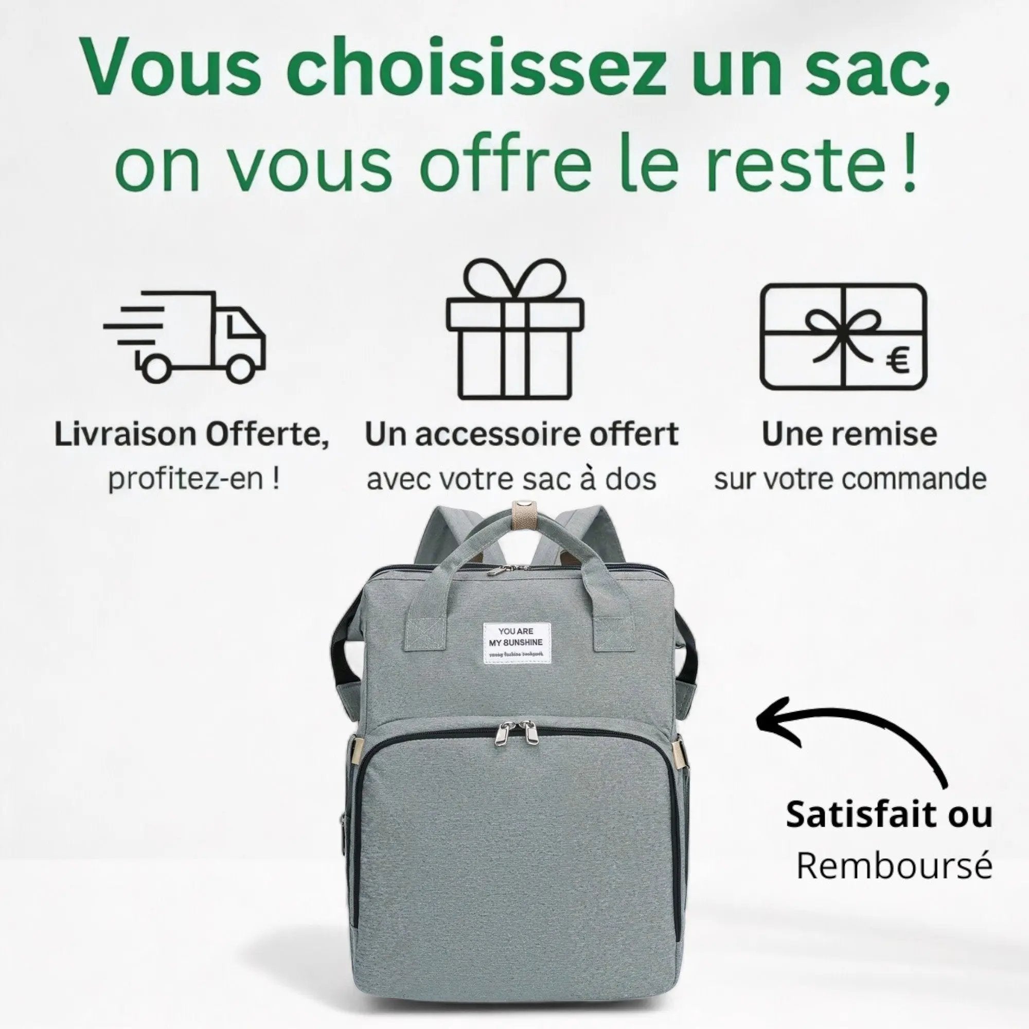 Meilleur sac à dos à langer extensible de 25 litres - Havresacs - HavreS