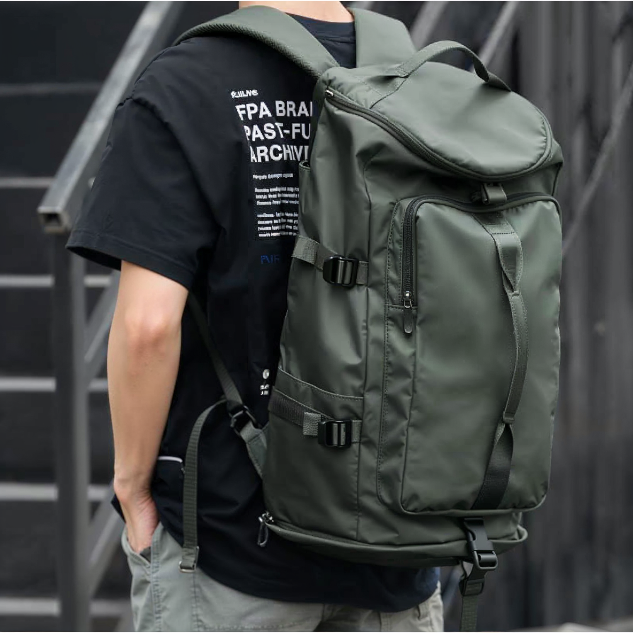 Sac à dos connecté idéal en cabine avion – Fortress – Havresacs