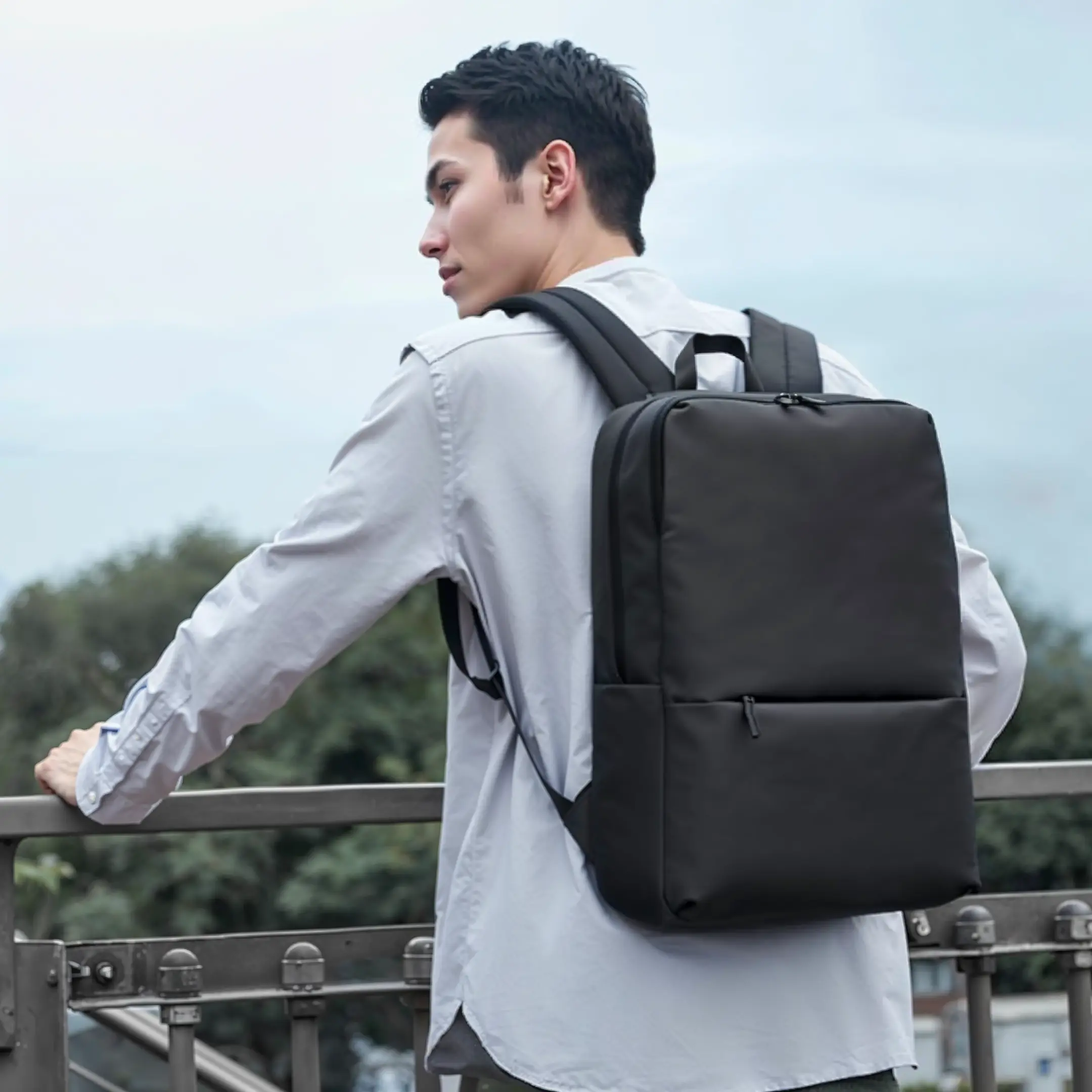 Sac à dos noir homme et femme, imperméable et plus de 20L – Havresacs - HavreS
