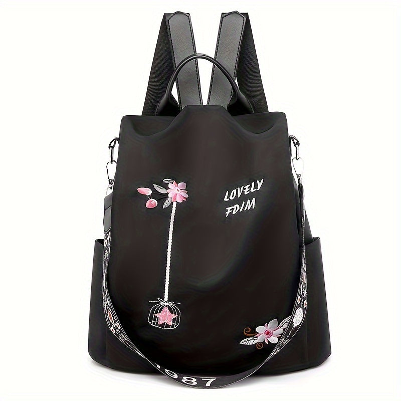 Sac à Dos Femme Floral 2 en 1, 15L – FloralChic – Havresacs