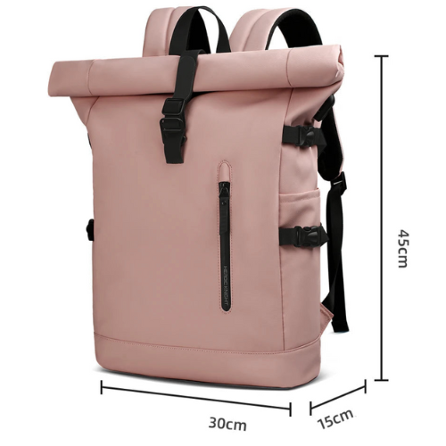 Sac à dos Roll Top étanche & urbain de 20L - compatible PC 15,6"