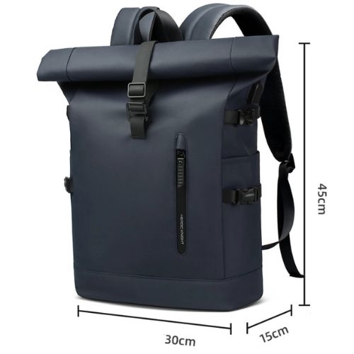 Sac à dos Roll Top étanche & urbain de 20L - compatible PC 15,6"