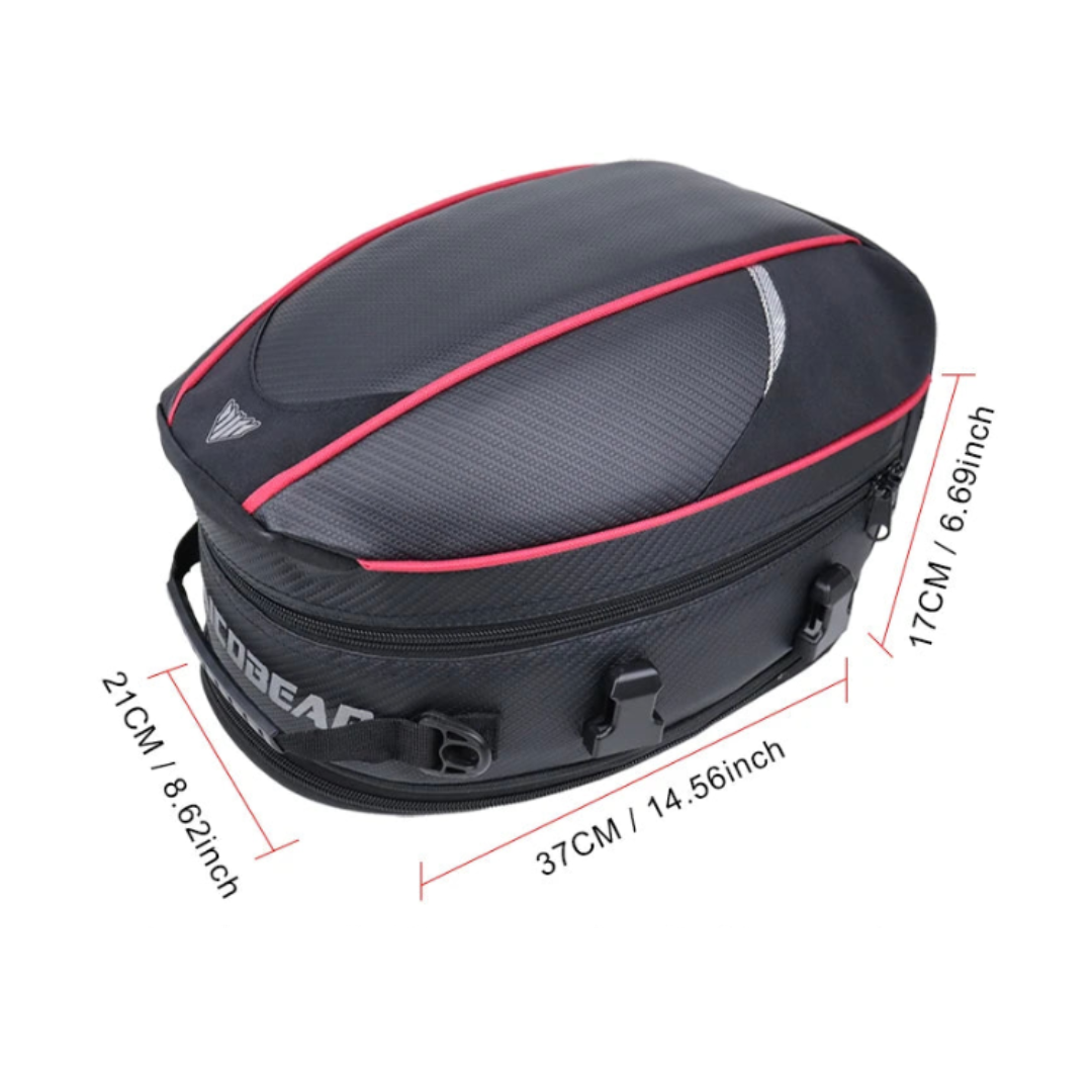 Sac de selle étanche pour moto – MotoTrunk Pro – Havresacs