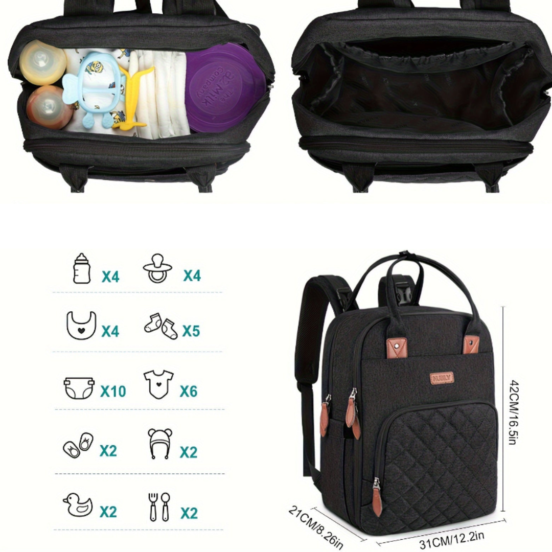 Sac à dos à langer pour parents MultiSacChic – Havresacs