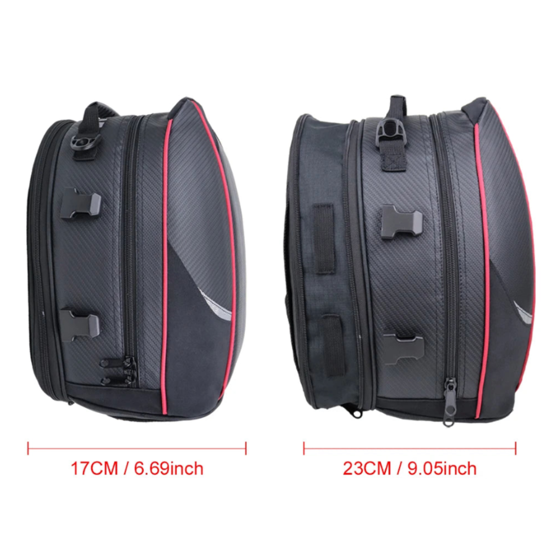 Sac de selle étanche pour moto – MotoTrunk Pro – Havresacs