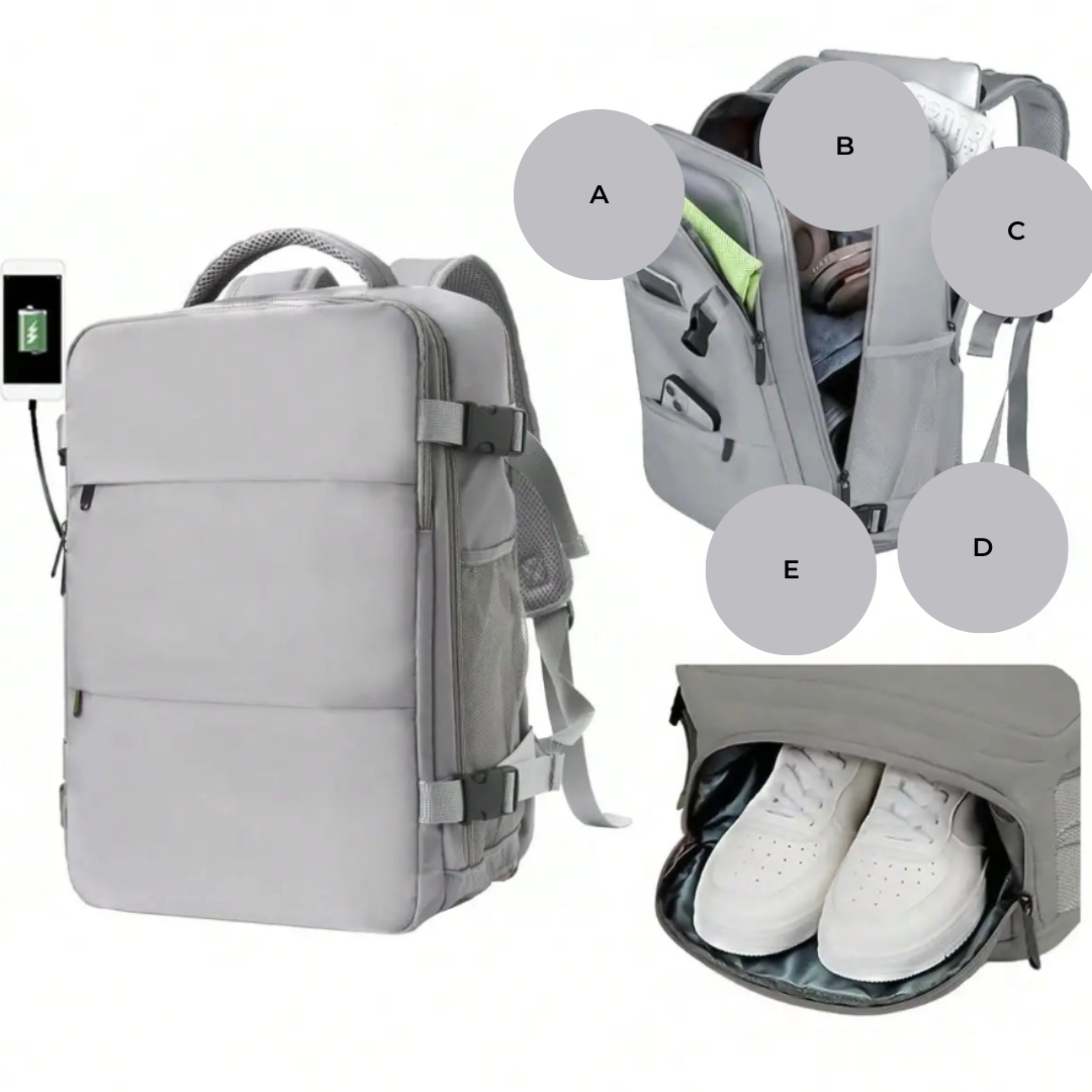 Sac à dos grande capacité 25 litres – TravelMate – Havresacs