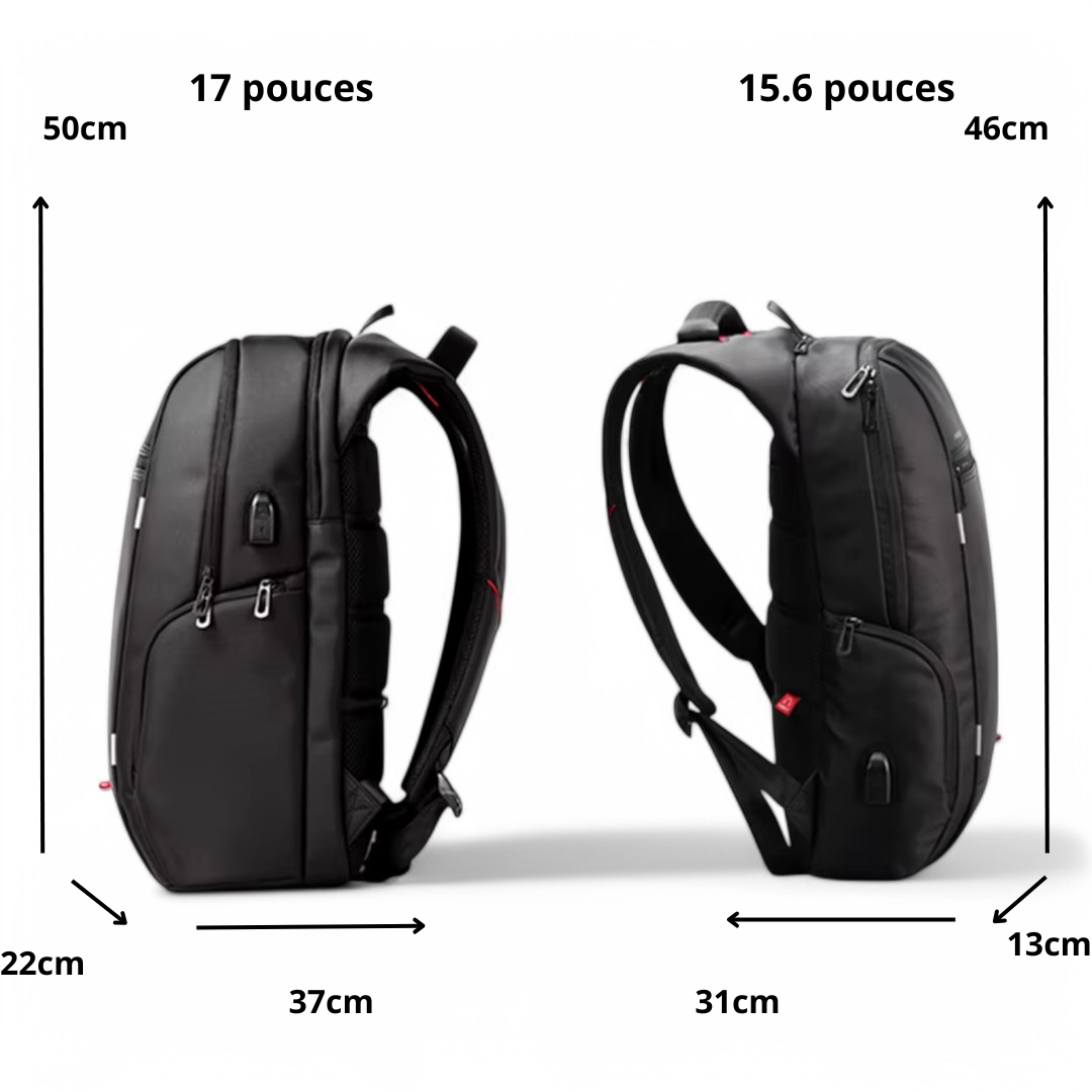 Sac à dos étanche 27-35L pour homme & femme tendance - Havresacs