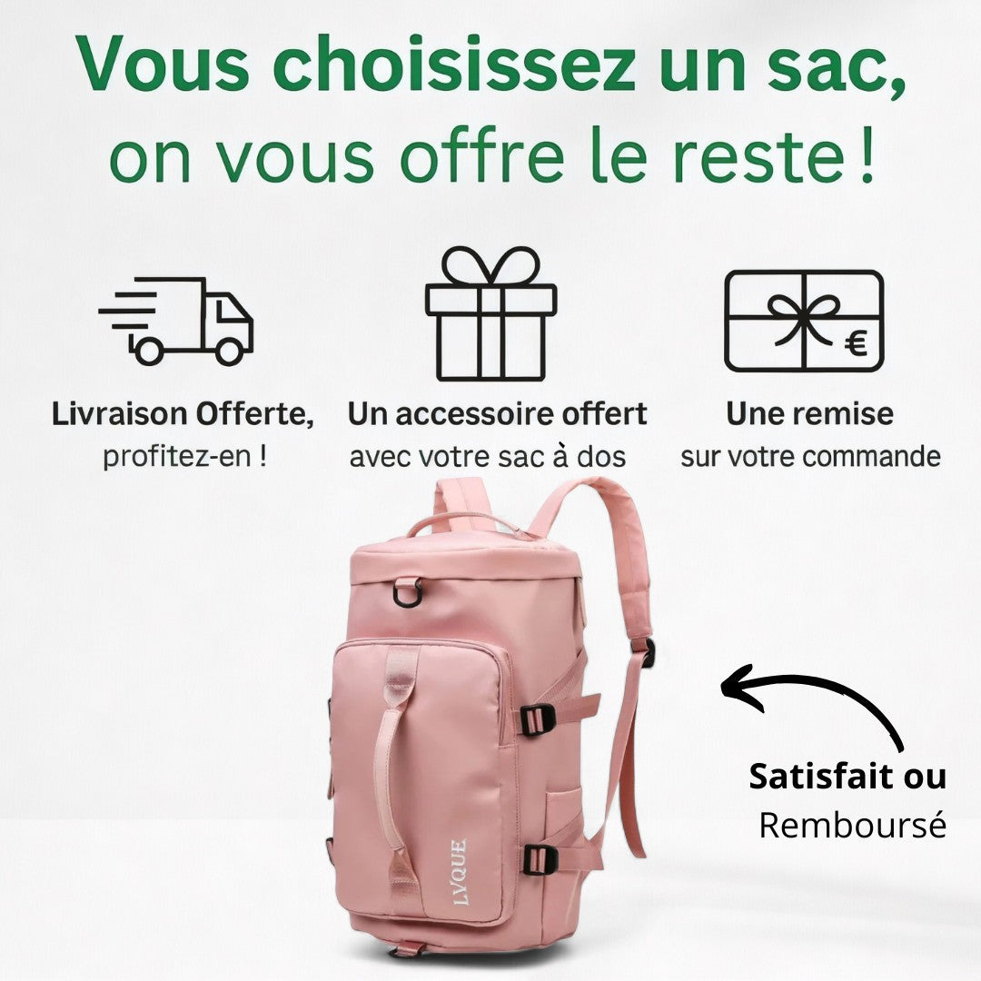 Sac à dos grand capacité 28L – Travel Companion – Havresacs
