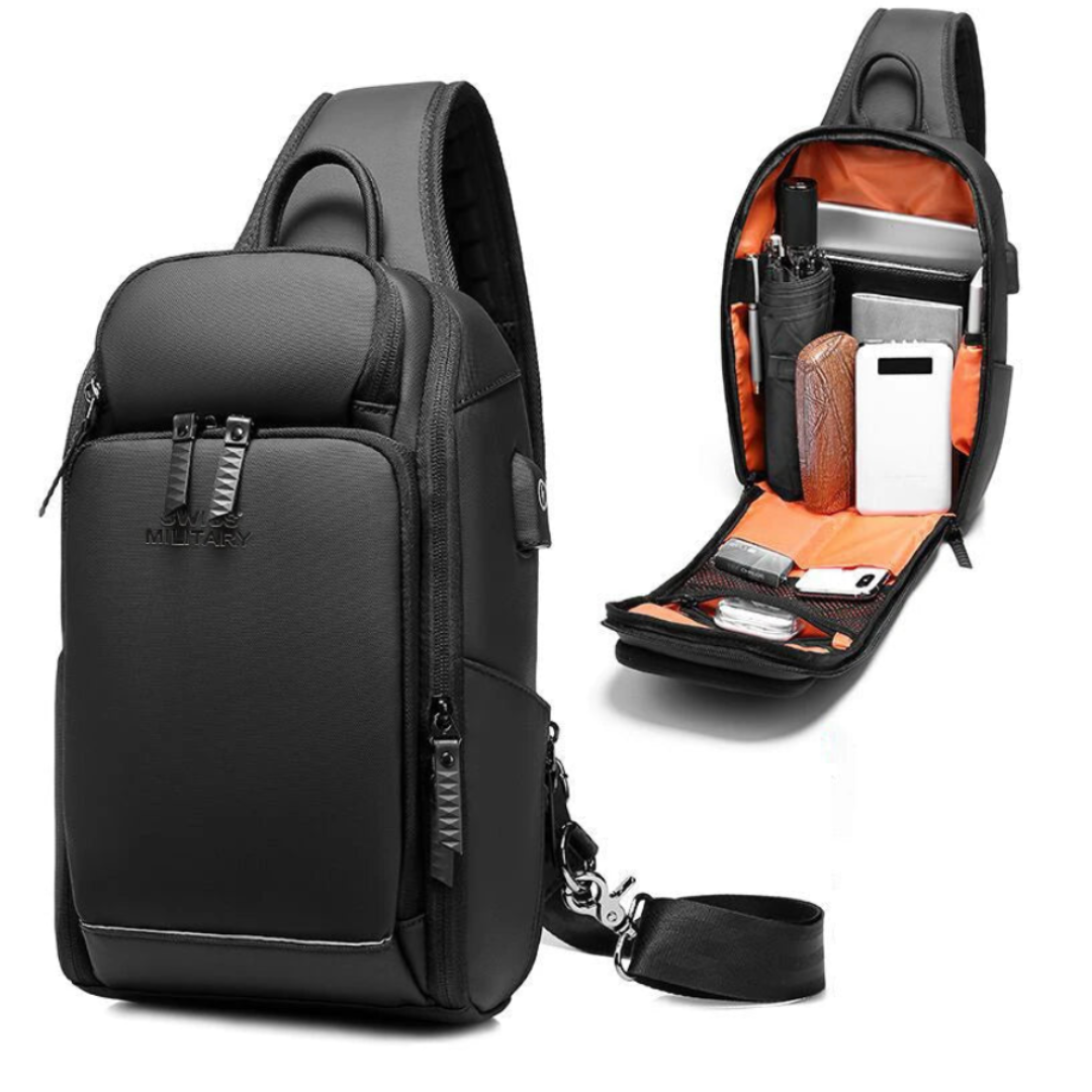 Sac bandoulière antivol waterproof – Active Sling – Havresacs