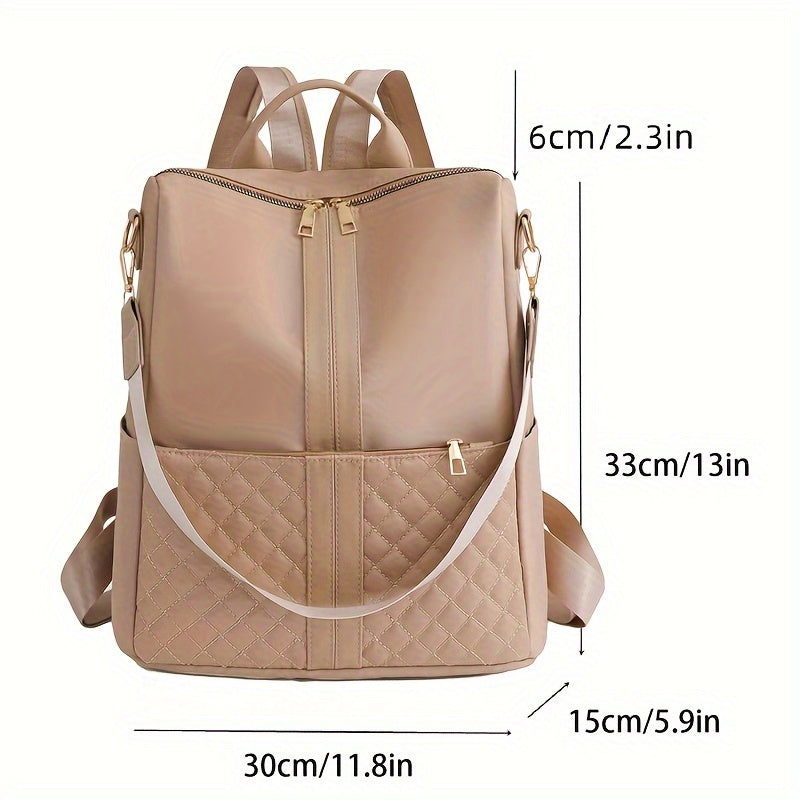 Sac à Dos Femme Matelassé 2 en 1, 15L – DiamondChic – Havresacs