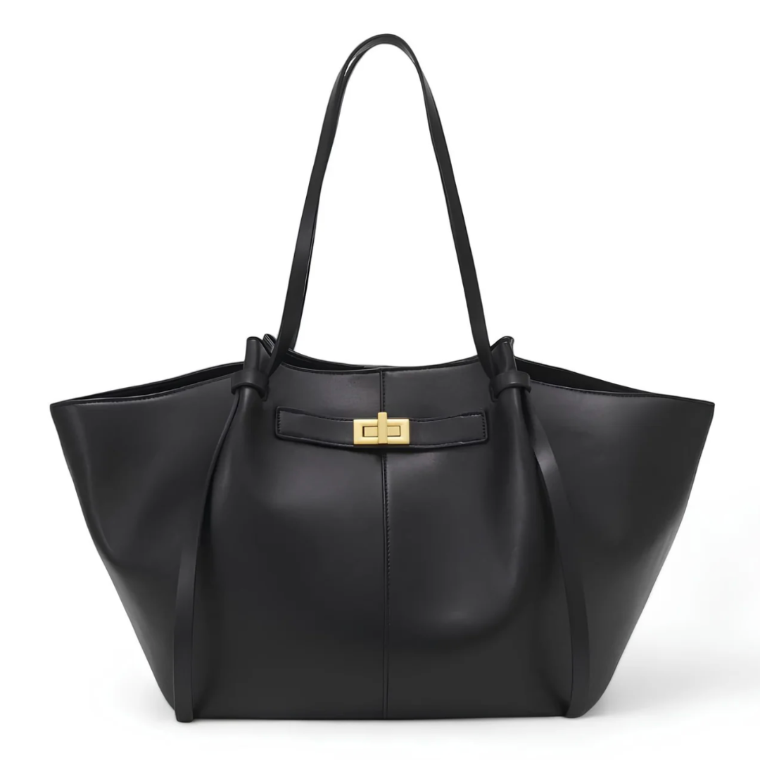 Sac à Main Cabas Noir - Grande Capacité & Cours - HavreS