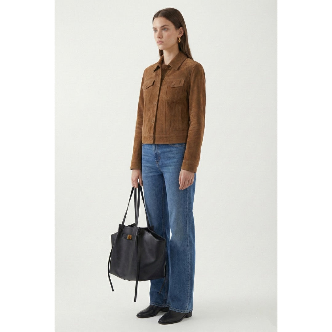 Sac à Main Cabas Noir - Grande Capacité & Cours - HavreS