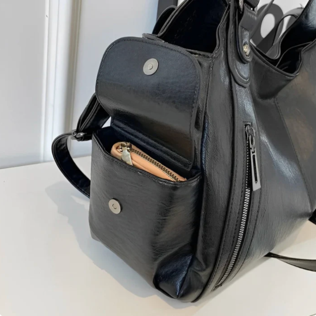 Sac à Main de Cours Multi-Poches - Zippé & Ville - HavreS