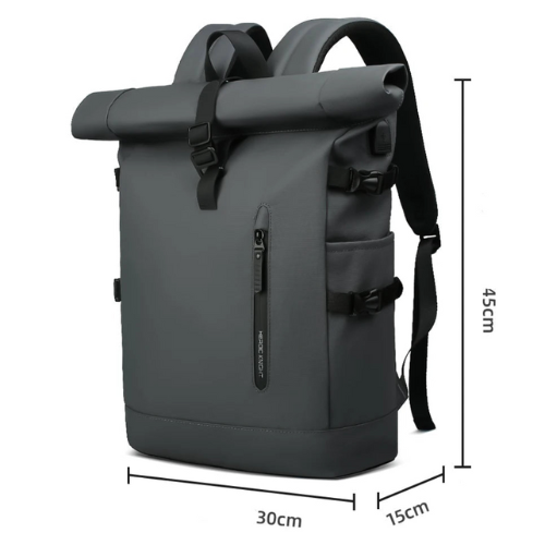 Sac à dos Roll Top étanche & urbain de 20L - compatible PC 15,6"