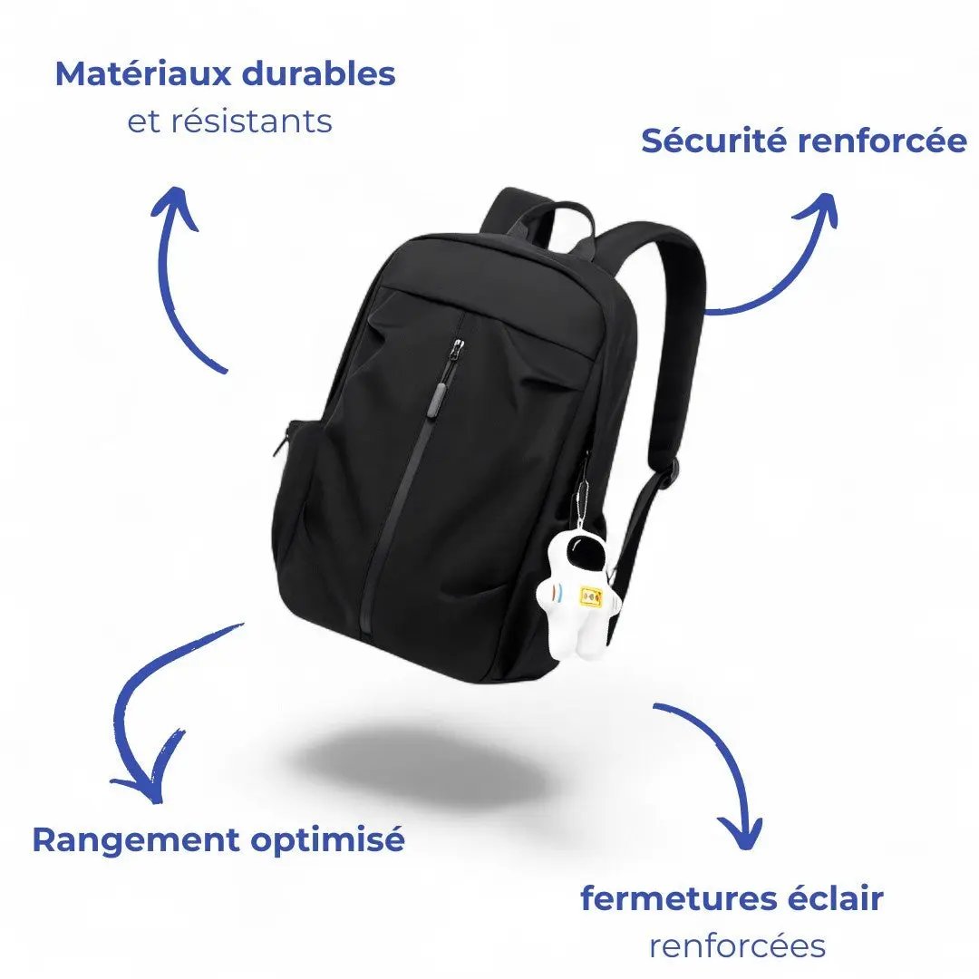 Sac à dos urbain pour lycéen, imperméable et léger - Havresacs - HavreS