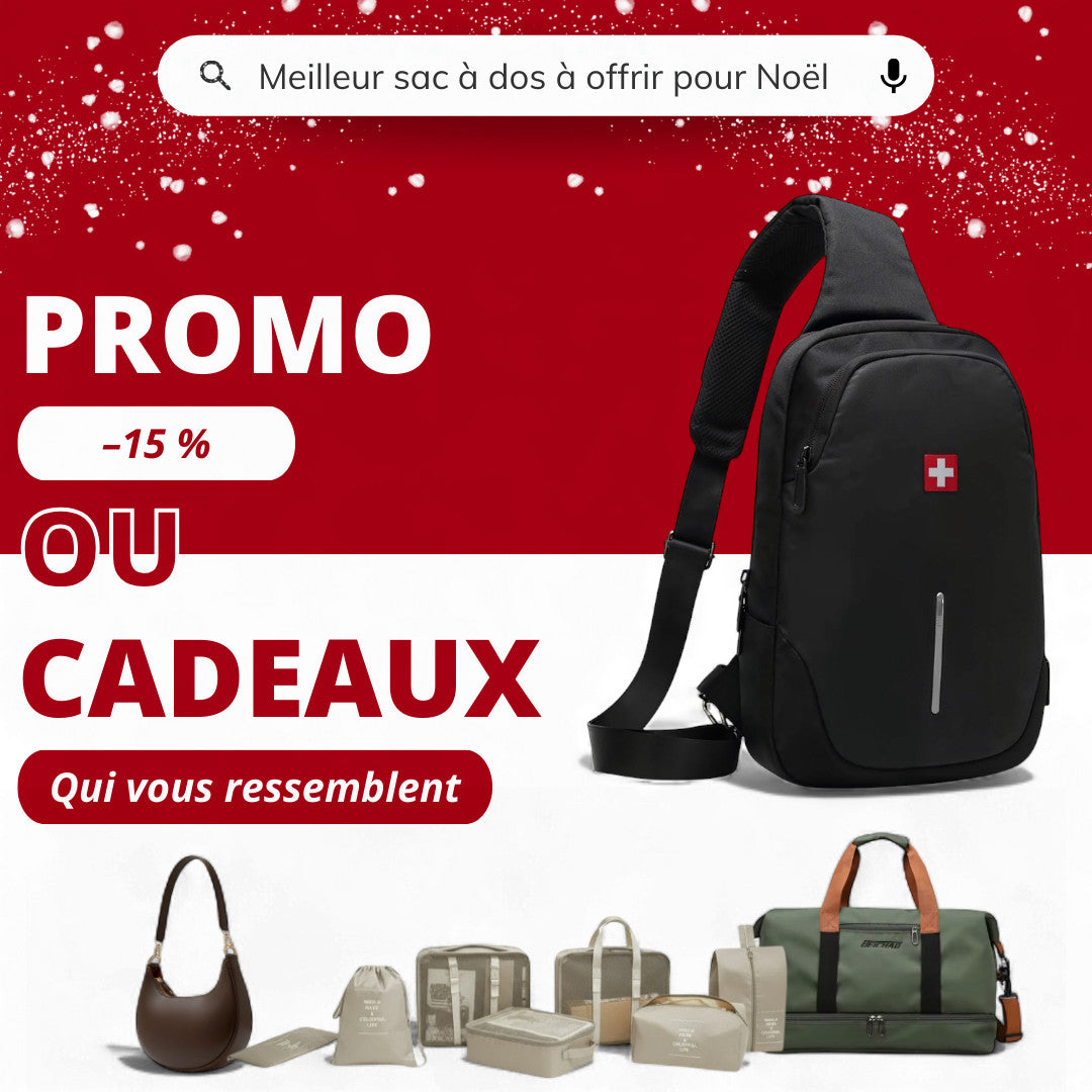 Sac bandoulière homme imperméable de 6 litres, antivol – Havresacs