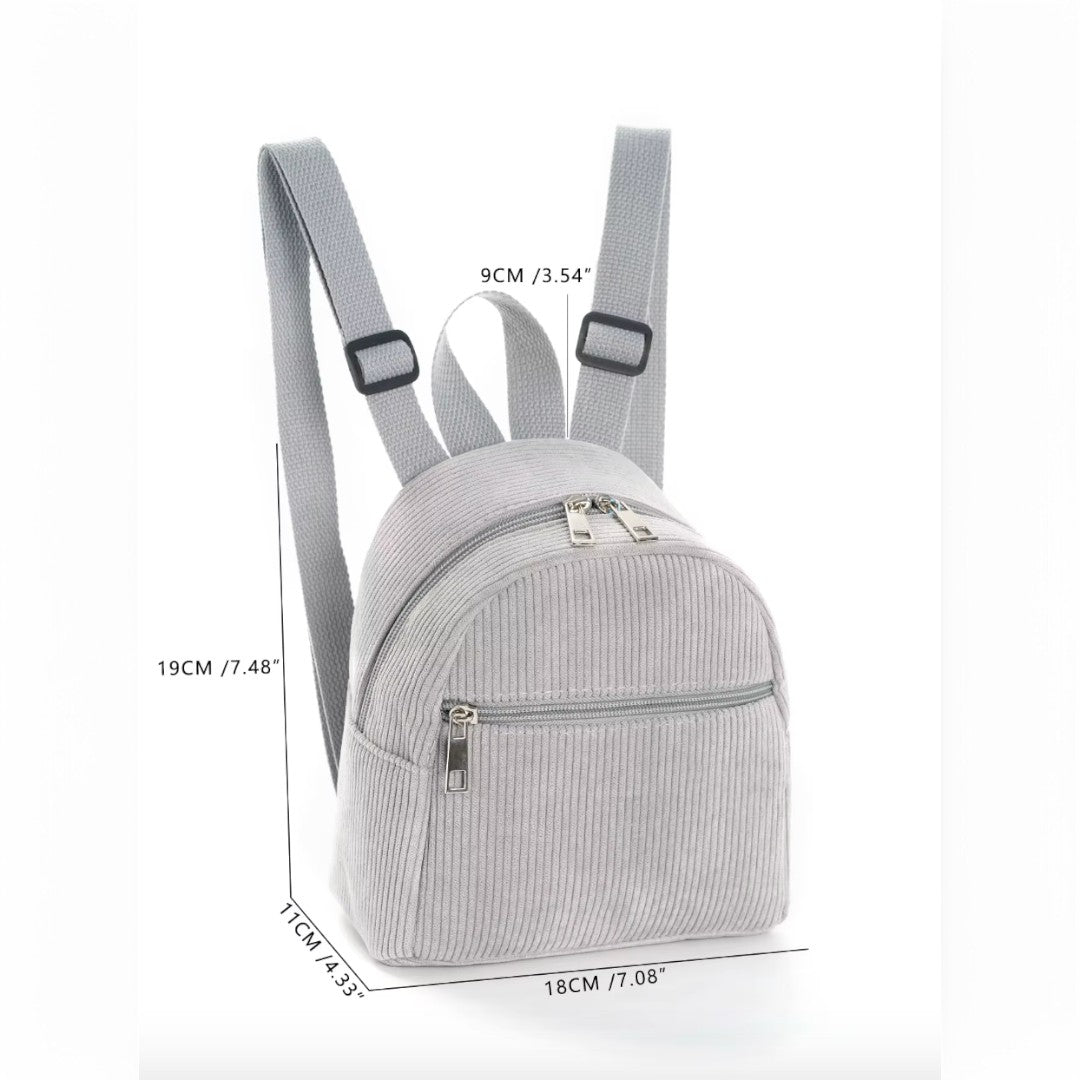 Sac à Dos Femme Minimaliste Velours 5L – KidStyle – Havresacs