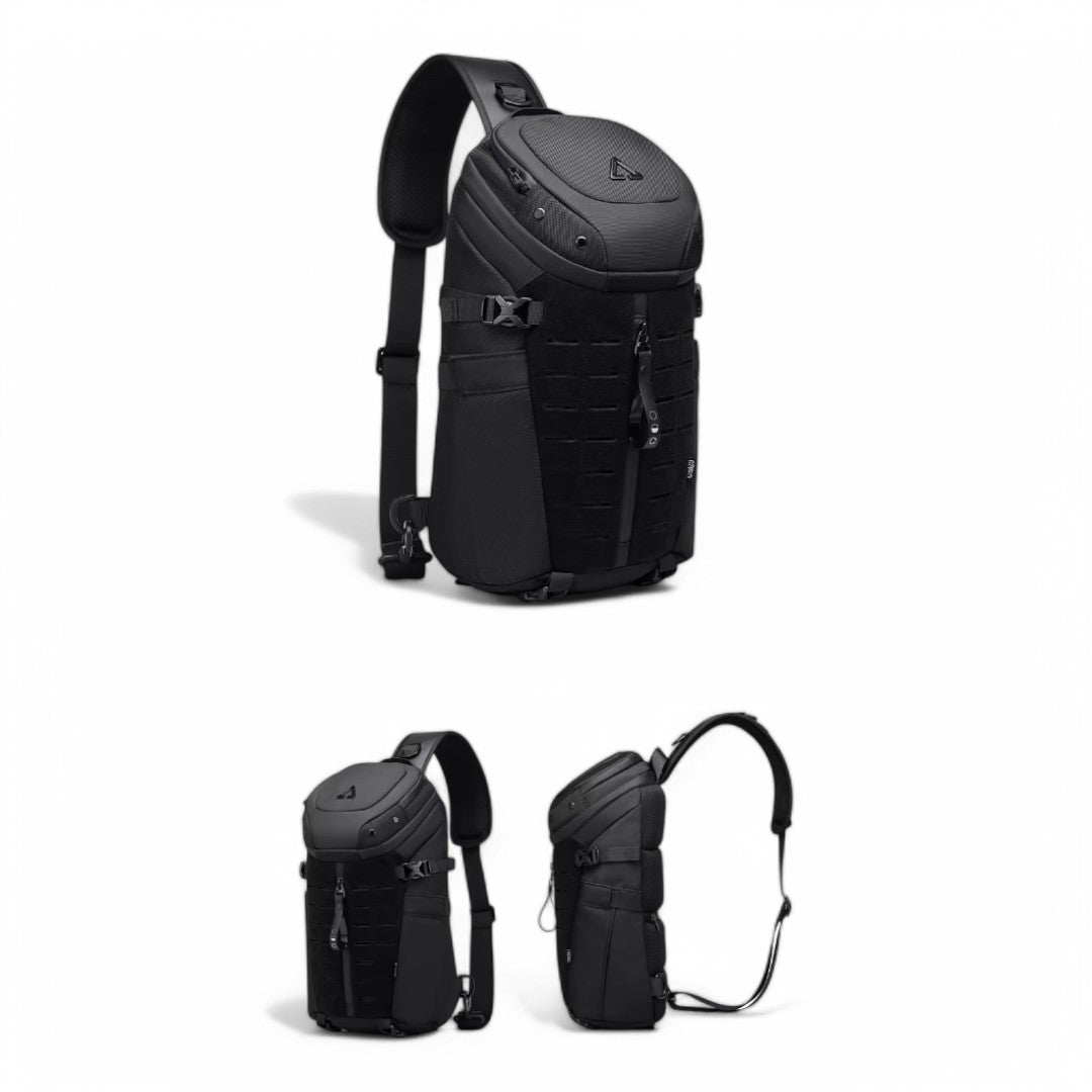 Sac à dos bandoulière homme de 14L, étanche antivol USB - Havresacs