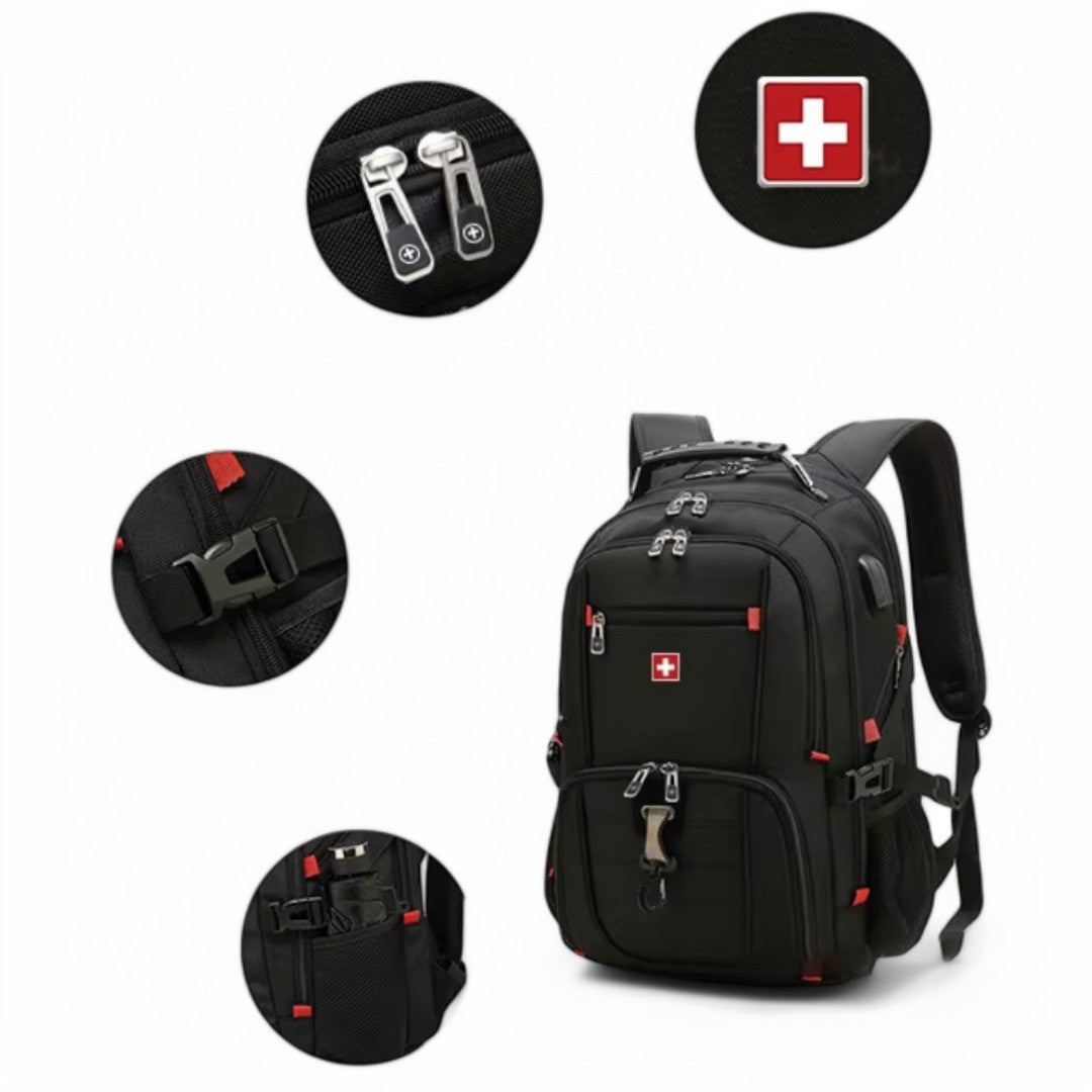 Sac à dos grande capacité – 30L à 80L, PC 17" – Swiss Pro