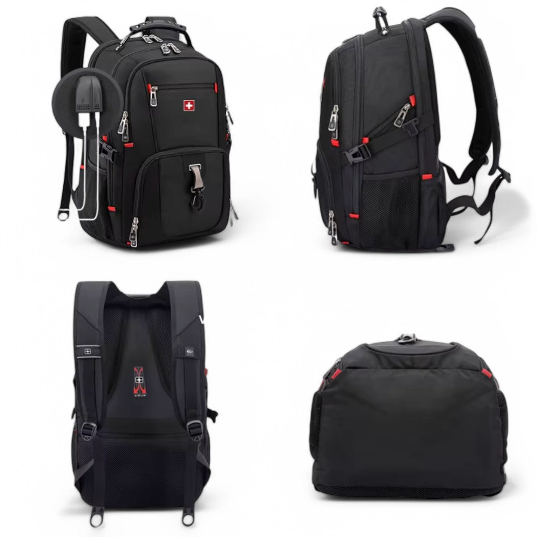 Sac à dos grande capacité – 30L à 80L, PC 17" – Swiss Pro