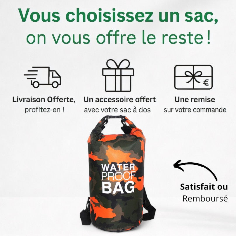 Sac à dos étanche 30L sports aquatiques – AquaDry – Havresacs