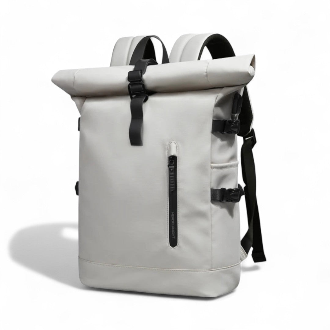 Sac à dos Roll Top waterproof avec USB – Urban Flex – Havresacs