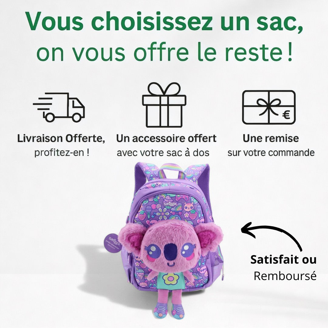 Cartable Fille Maternelle & Ecole Primaire - Etanche | Havresacs