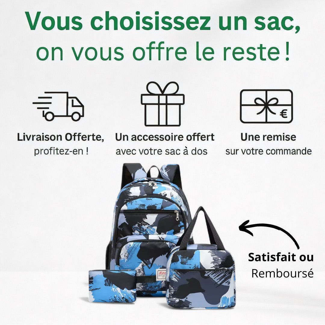Cartable Enfant Fille & Garçon - CP, Primaire, Collège | Havresacs