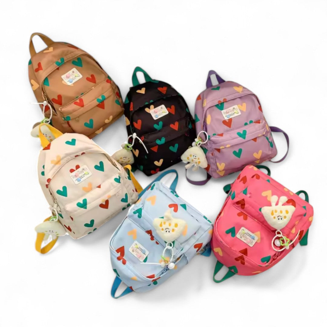 Cartable Maternelle Fille CP - Coeurs Confort & Style | Havresacs