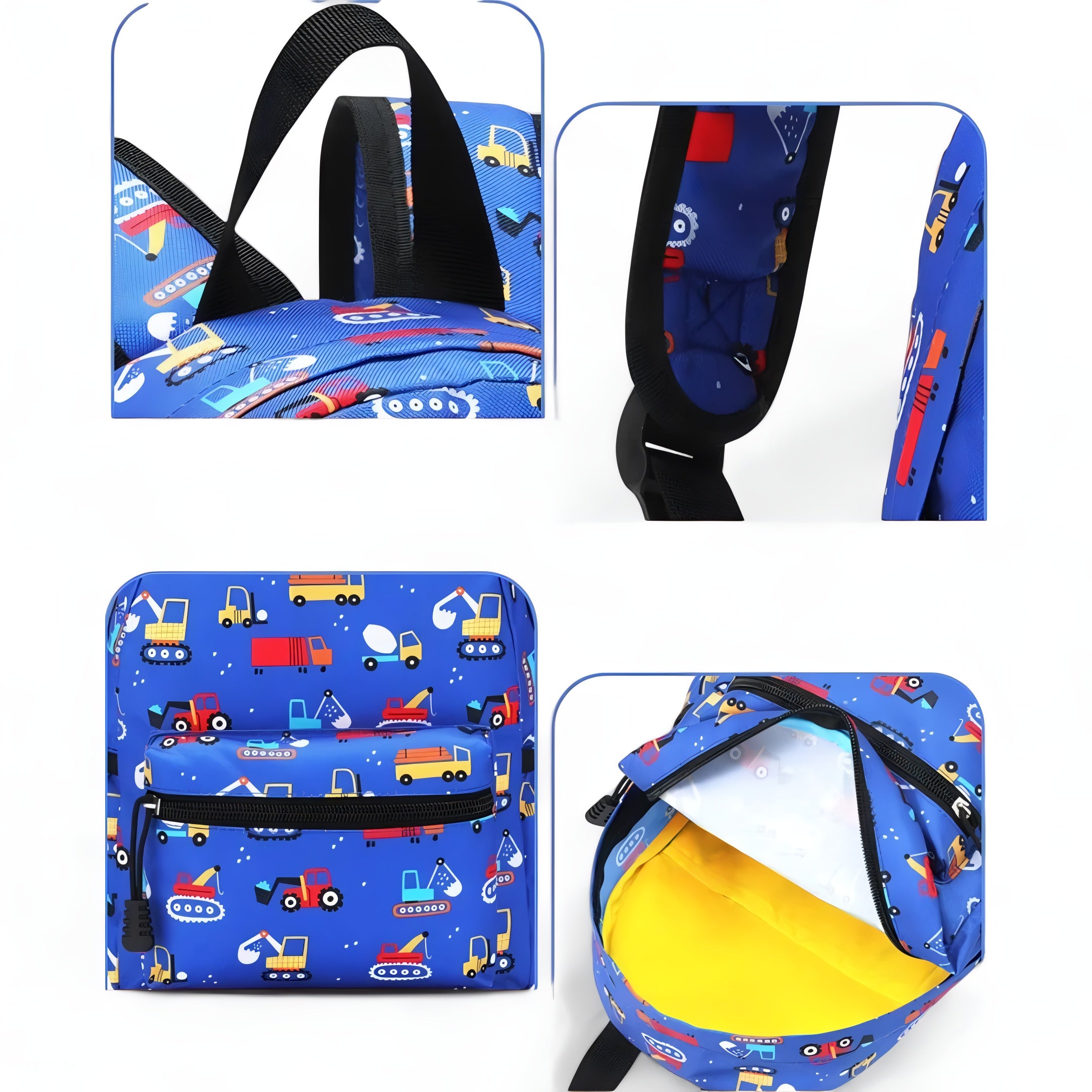 Cartable Garçon Maternelle CP - Camion & Dinosaures | Havresacs