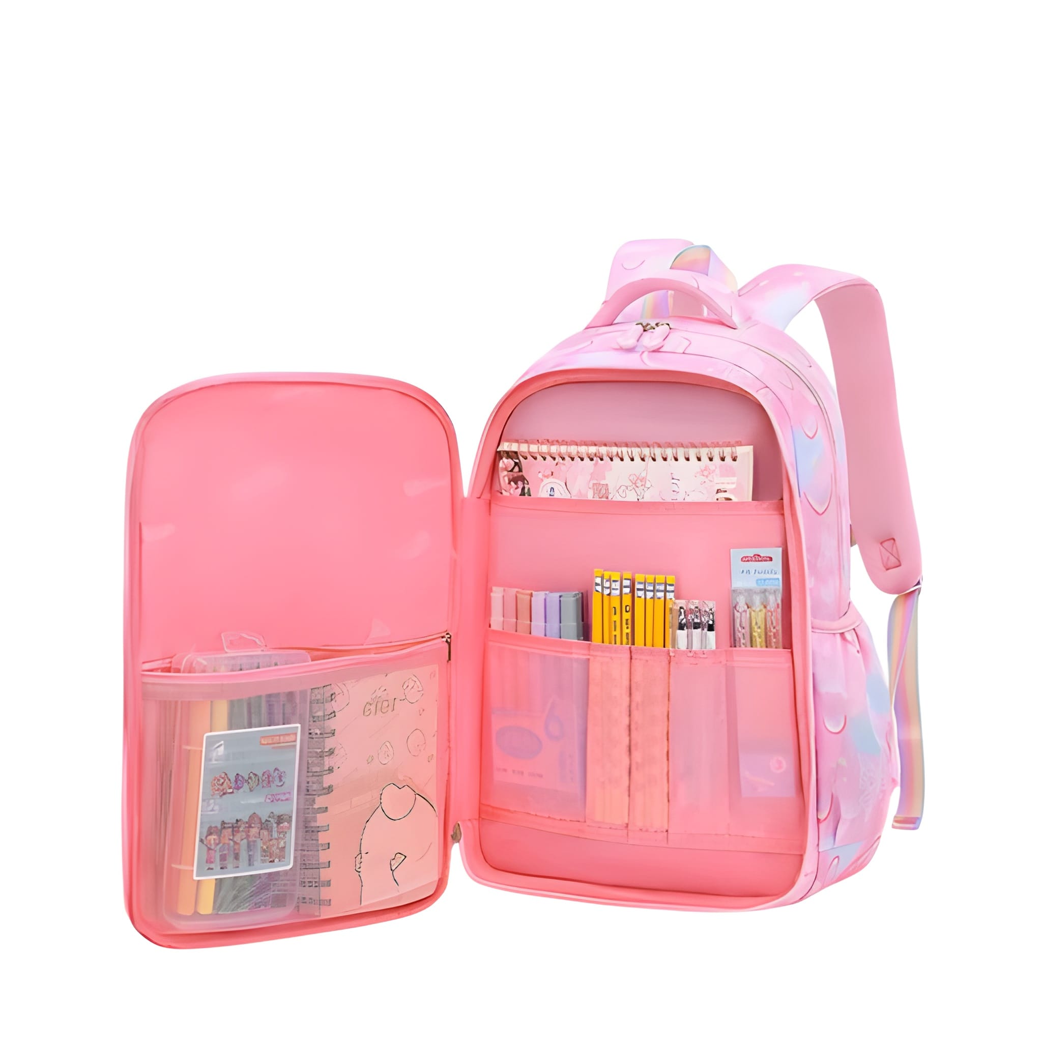 Cartable Orthopédique Fille CP - Rose & Orthopédique | Havresacs
