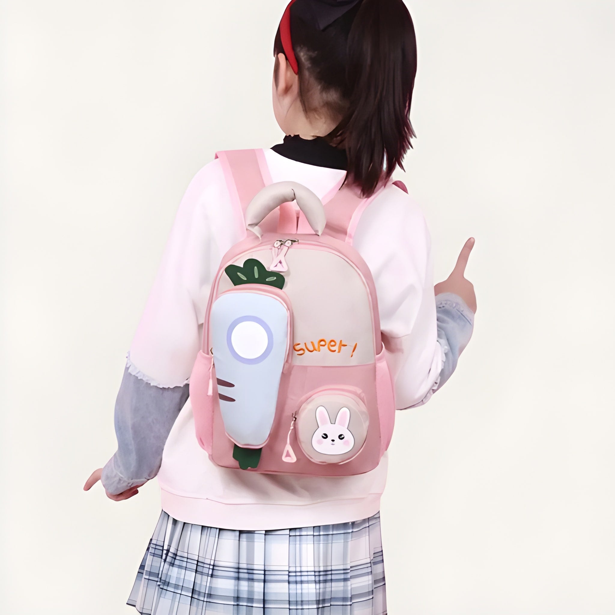 Cartable Fille Maternelle CP - Lapin Mignon | Havresacs