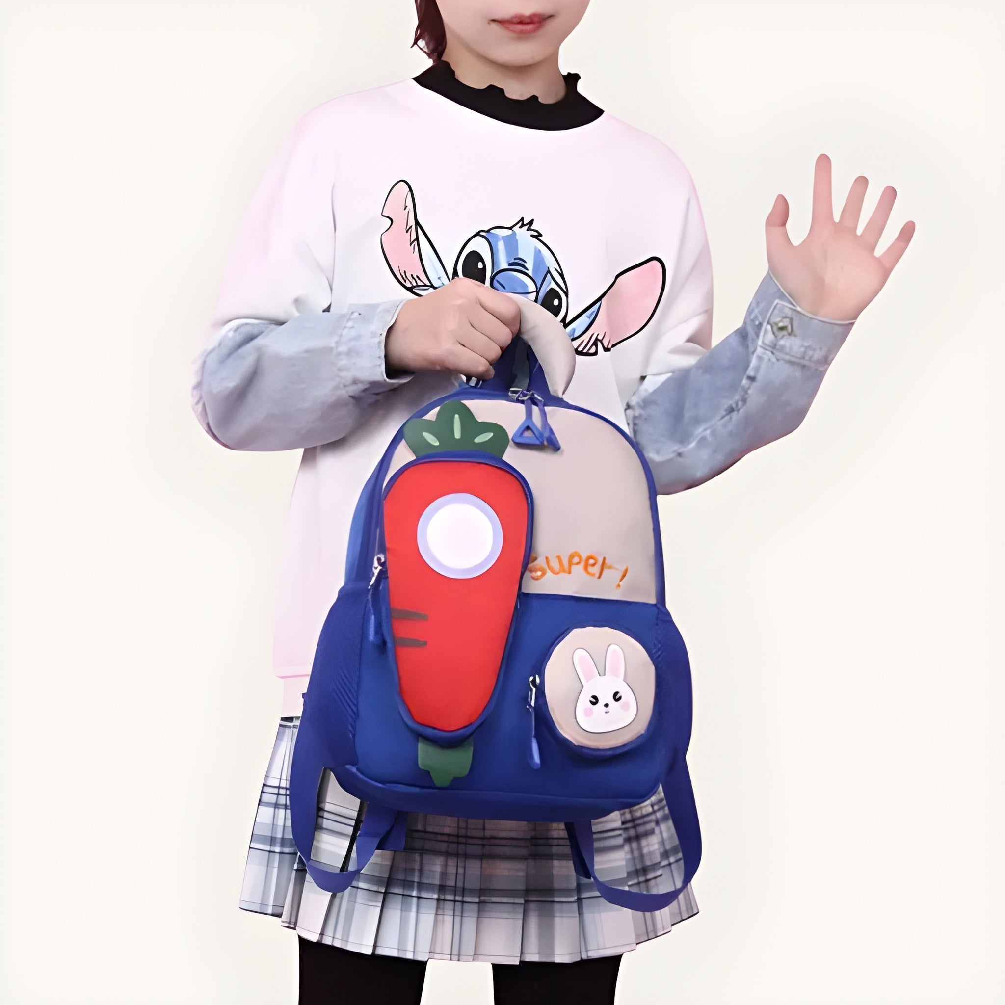 Cartable Fille Maternelle CP - Lapin Mignon | Havresacs
