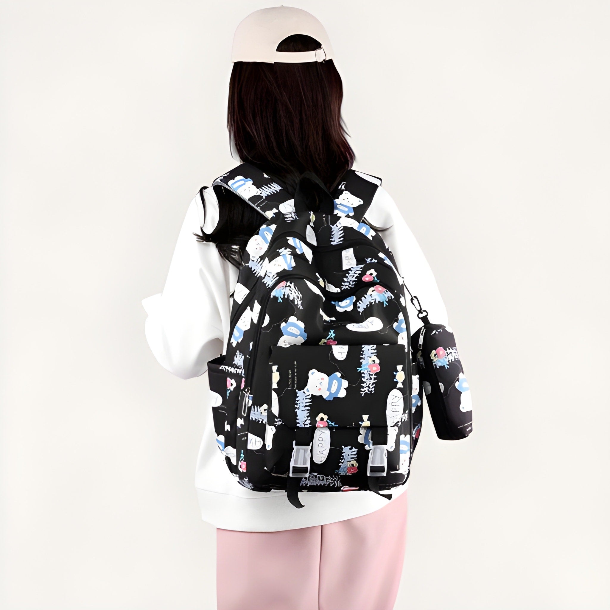 Cartable Fille CP - Rose & Orthopédique | Havresacs