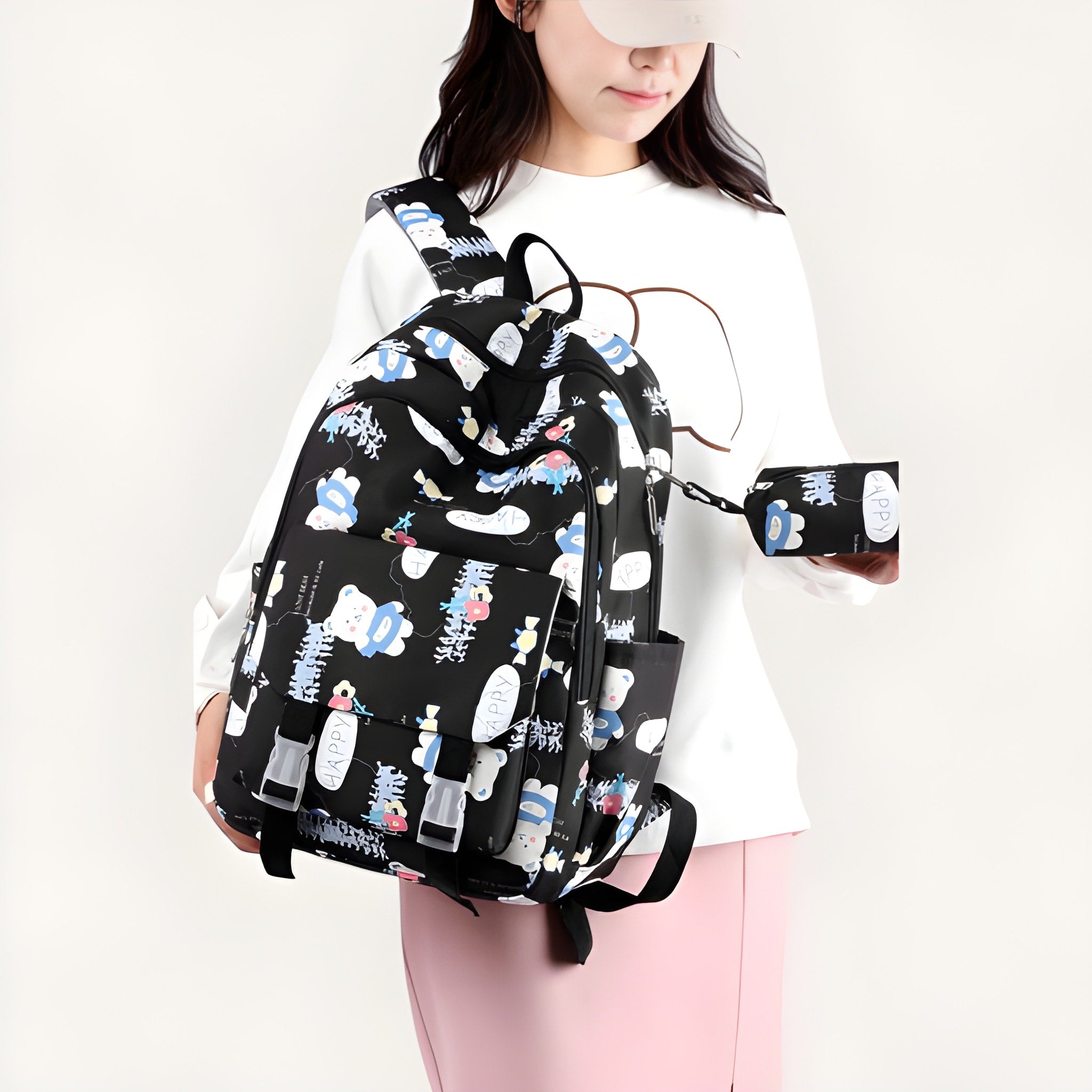 Cartable Fille CP - Rose & Orthopédique | Havresacs