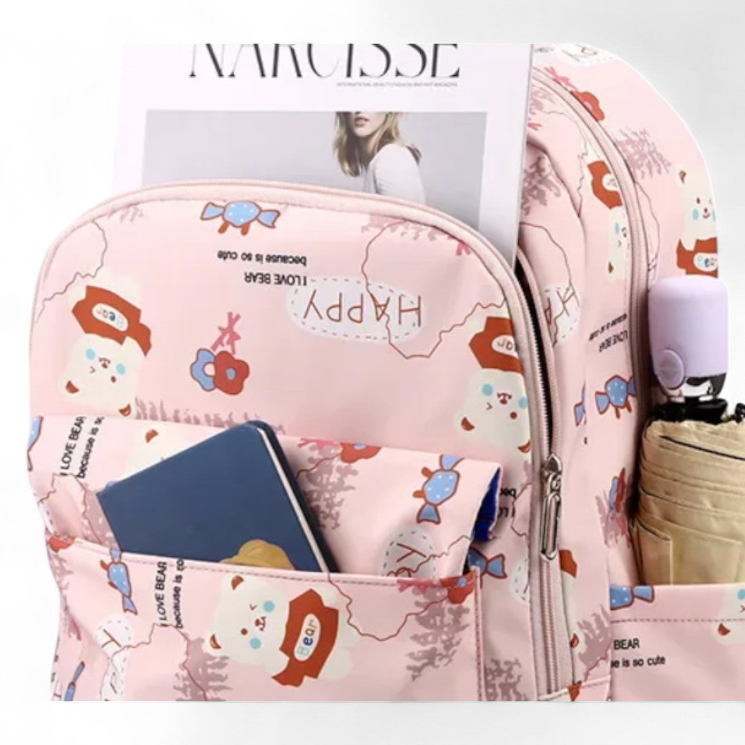 Cartable Fille CP - Rose & Orthopédique | Havresacs