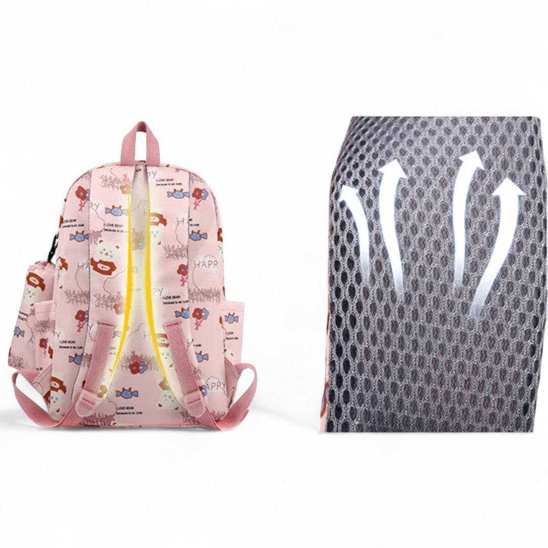Cartable Fille CP - Rose & Orthopédique | Havresacs