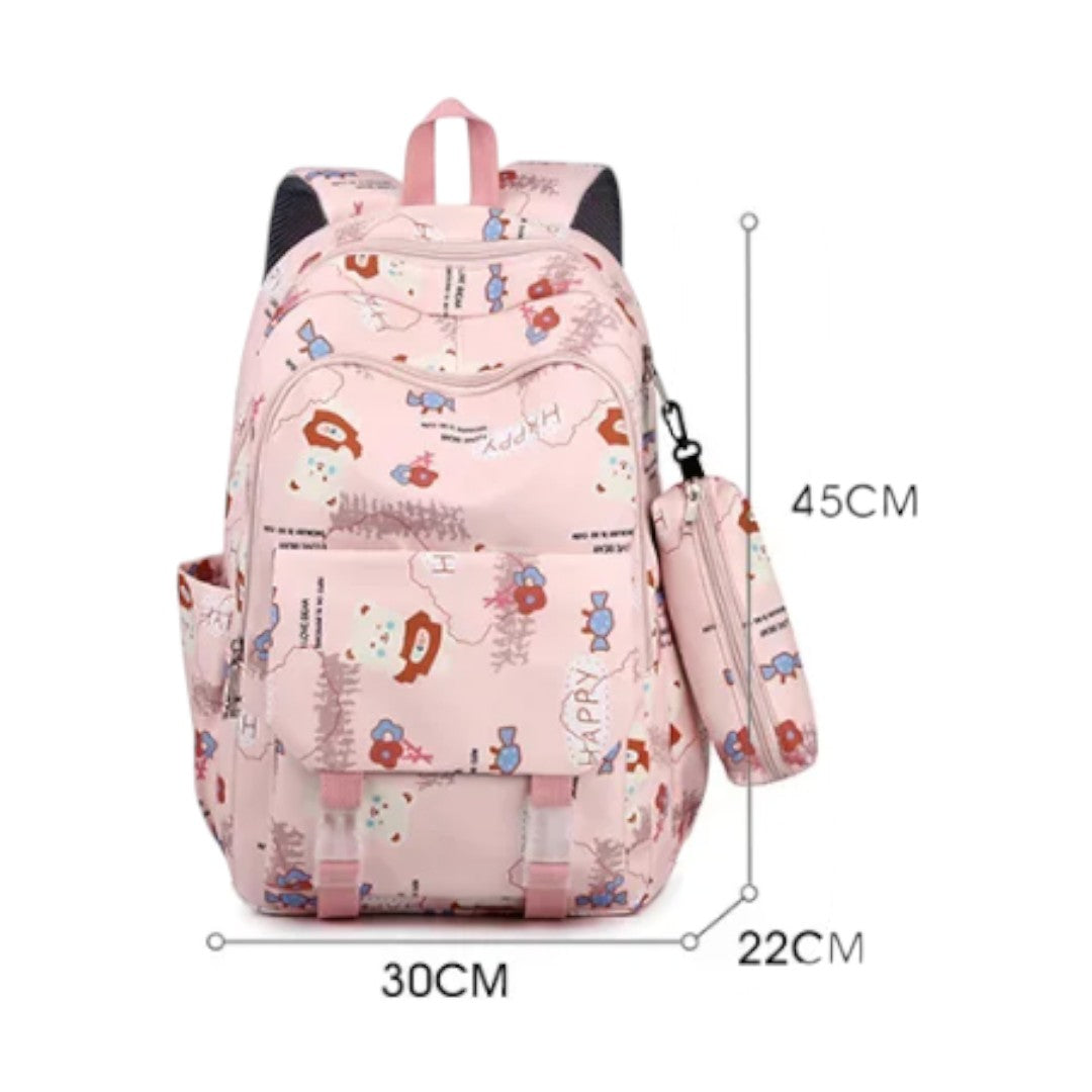 Cartable Fille CP - Rose & Orthopédique | Havresacs
