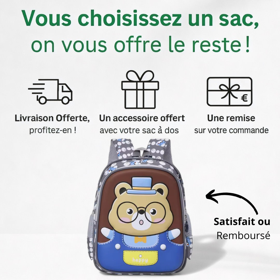 Cartable Maternelle Dinosaure - Confort & Sécurité | Havresacs