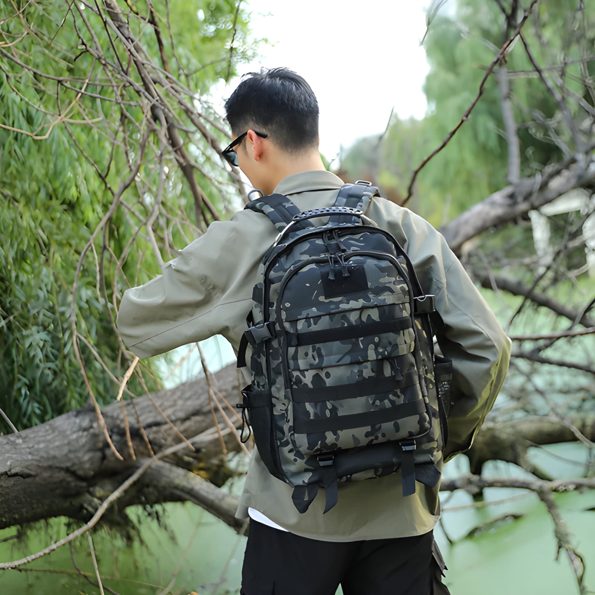 Sac à Dos Militaire Oxford 33L - Camouflage | Havresacs