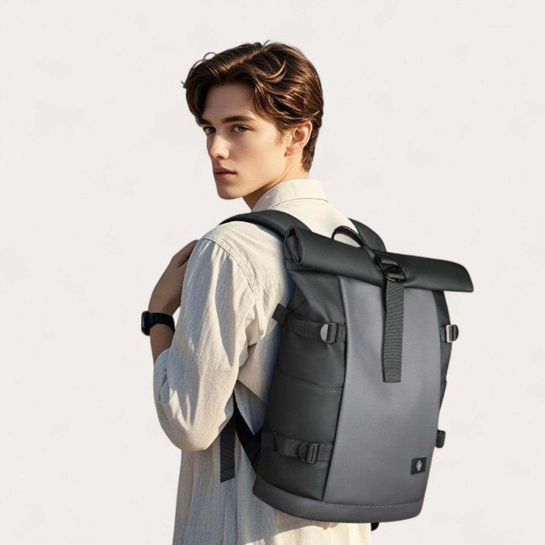 Sac à Dos Roll-Top Étanche Extensible 18L/25L | Havresacs