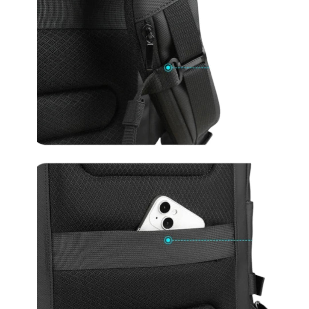 Sac à Dos Roll-Top Étanche Extensible 18L/25L | Havresacs