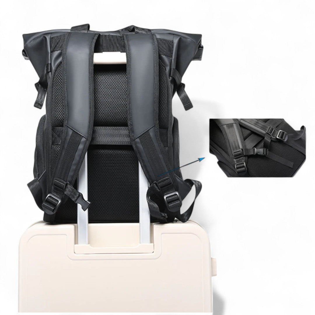 Sac à Dos Roll-Top De 30L Pour PC 15"- Homme/Femme | Havresacs
