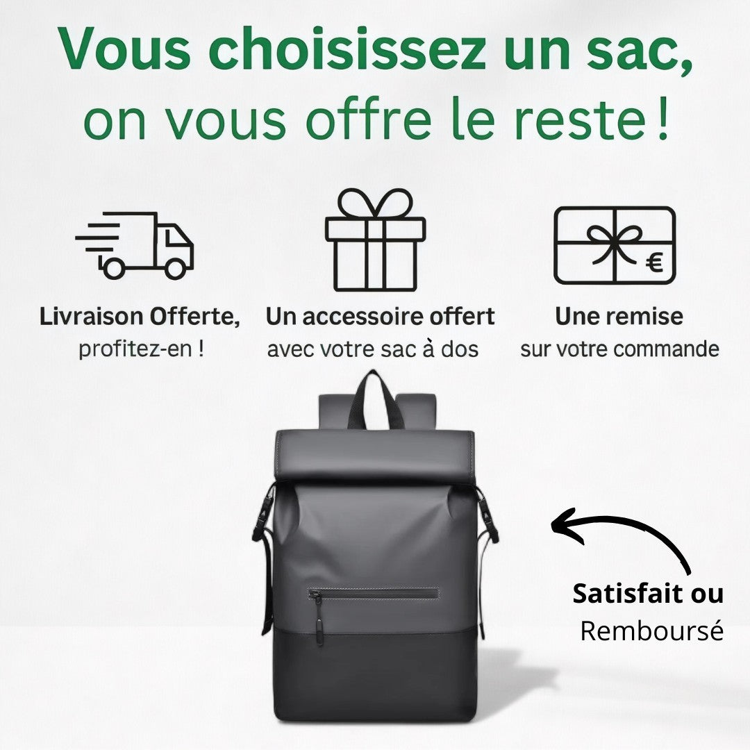 Meilleur Sac à Dos Roll-Top 20L - Urbain & Tendance | Havresacs