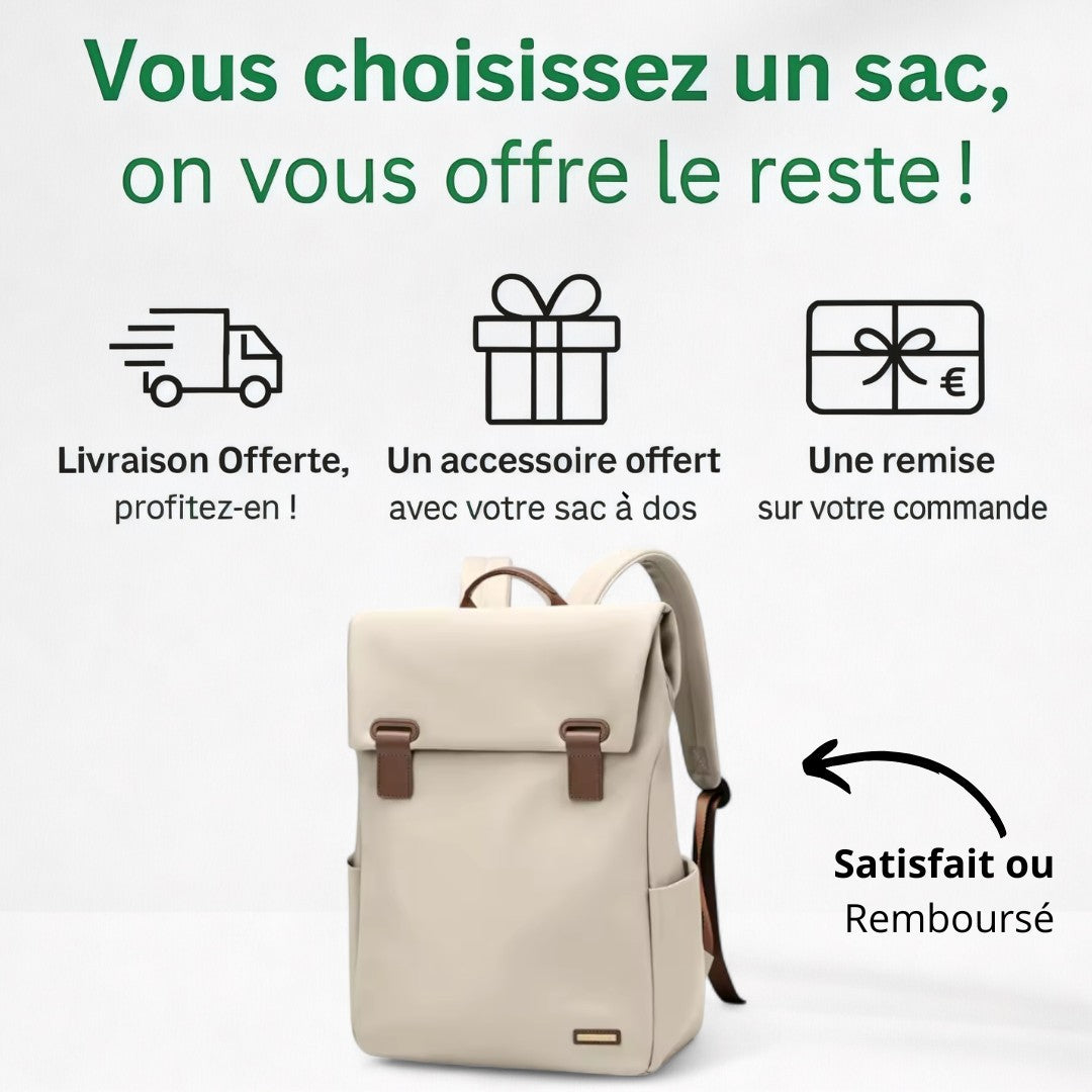 Sac à Dos Femme Anti-Vol Voyage 16L - Élégant & Pratique | Havresacs