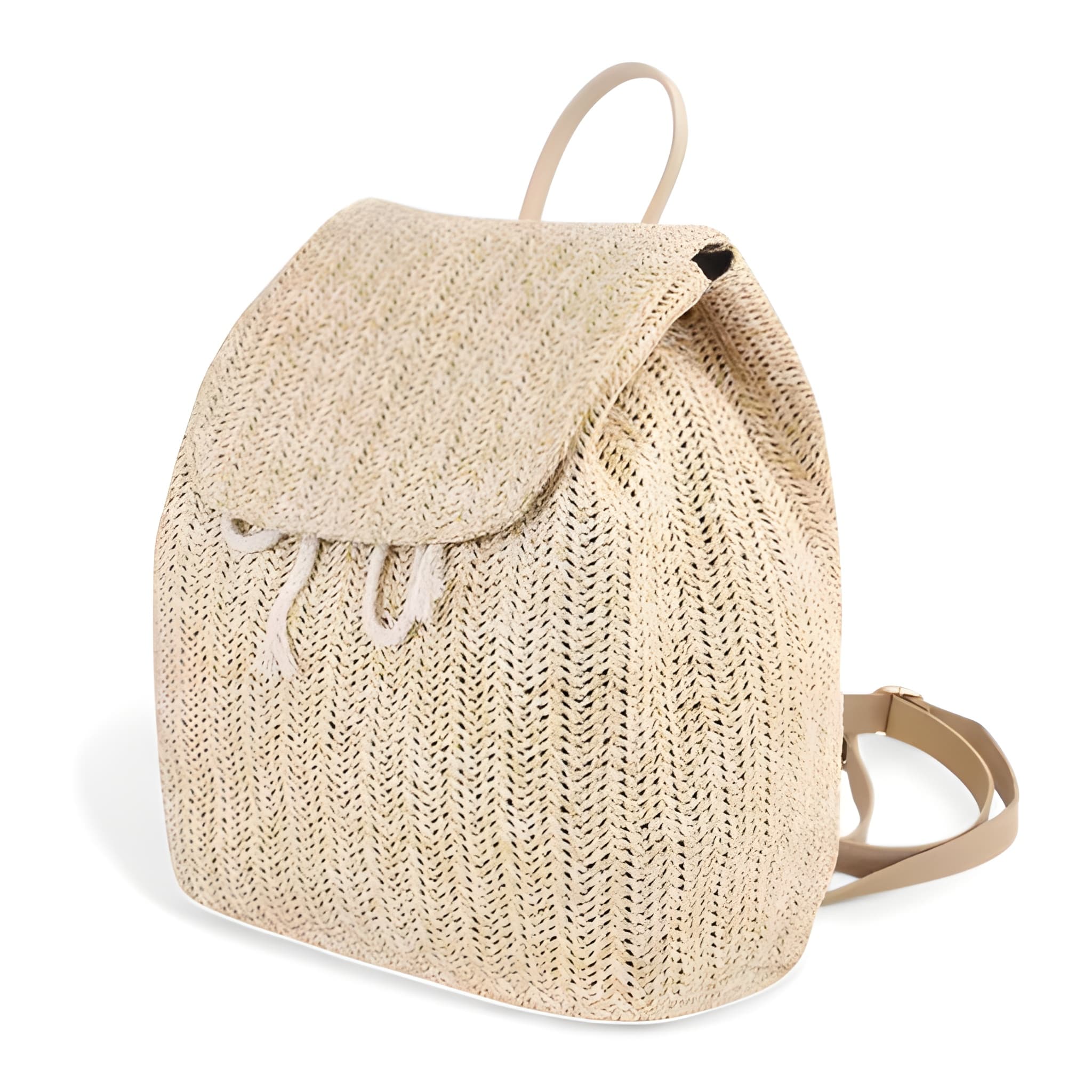 Sac à Dos Paille Femme 15L - Style Bohème Chic | Havresacs